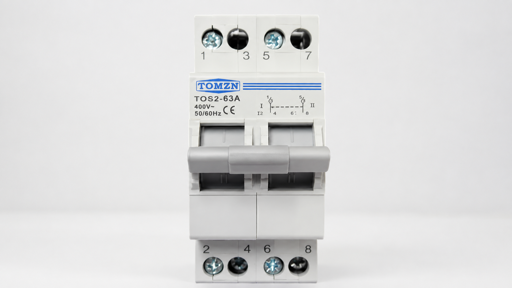 tomzn 63amp 2 pole change over