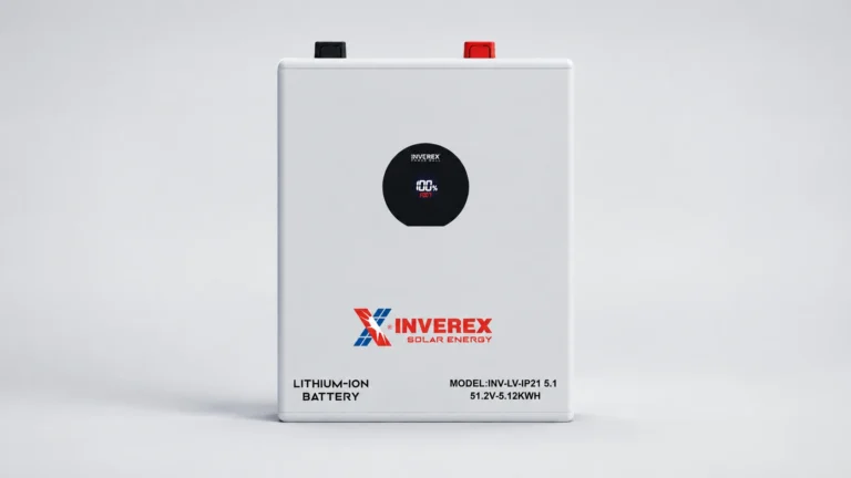 Inverex 5.12kWh Lithium-ion Battery 51.2V (INV-LV-IP21-5.1)
