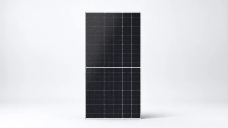 JA Solar DeepBlue solar panel, front view