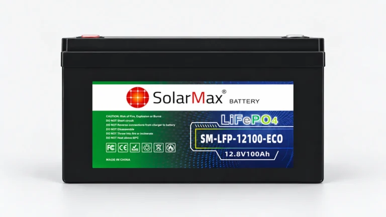 SolarMax-SM-LFP-12100-ECO-1.28kWh-12.8v-100ah-lithium-battery